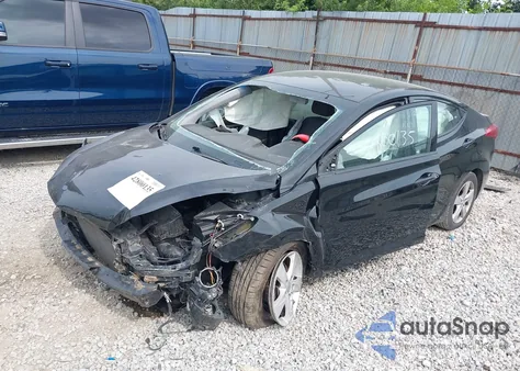 2013 Hyundai Elantra Gls из США, поврежденный, VIN 5NPDH4AE1DH205489